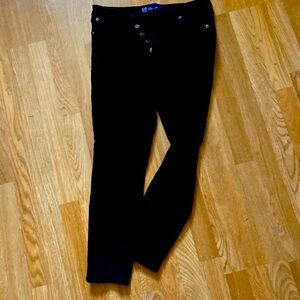 Gap Sky High Universal Legging Jeans, Black, Size 14/32R